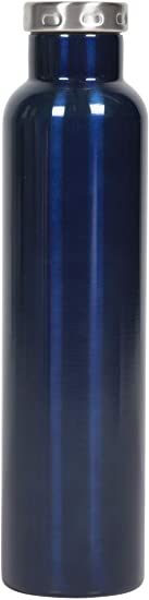 FIFTY/FIFTY Seven/Fifty 750mL / 25oz Wine Growler - Gloss Blue