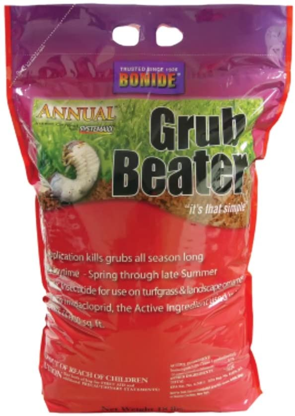 Bonide Products Annual Grub Beater Insect Control with Systemaxx - Size 18 lbs