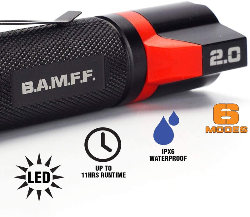 B.A.M.F.F. 2.0 - 200 Lumen Dual LED Flashlight