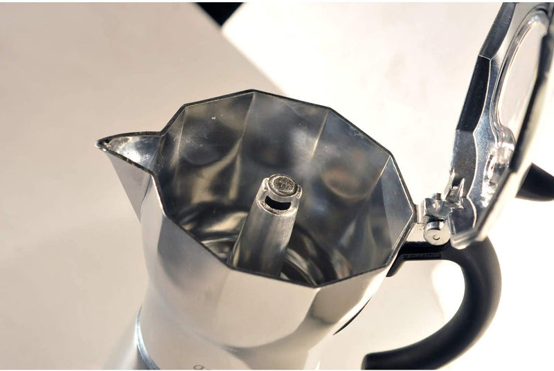 Aerolatte Moka Stovetop Espresso Pot Coffee Maker, 3 Cup Capacity