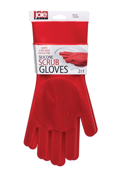 Joie Silicone Scrub Gloves, 1 Pair Item - RED home-place-store.myshopify.com [HomePlace] [Home Place] [HomePlace Store]