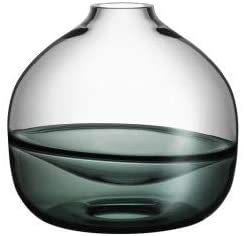 Kosta Boda Septum Vase Smoke Grey Vase
