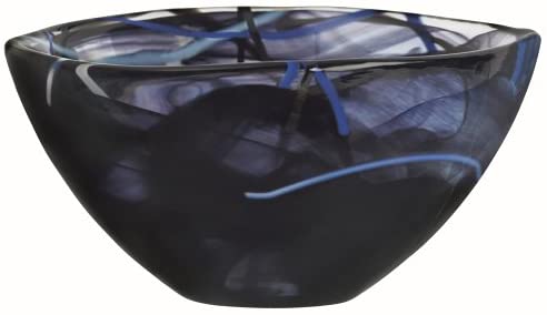 Kosta Boda Contrast Bowl (black, small)