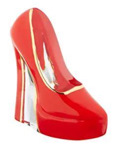 Kosta Boda Make Up Shoe (stiletto, red)