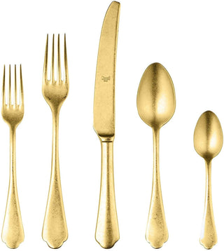 CUTLERY SET 5 PCS DOLCE VITA PEWTER ORO