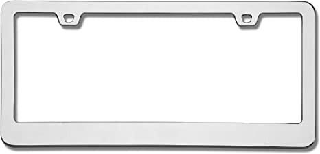 Cruiser Accessories 15330 Neo Classic License Plate Frame, Chrome