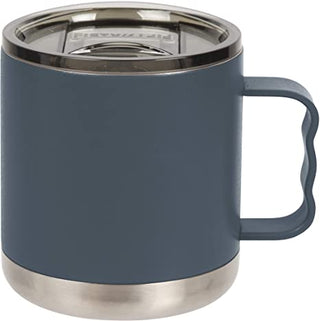 FIFTY/FIFTY 15oz Insulated Camp Mug with Slide Lid - Slate Grey Camp Mug with Slide Lid