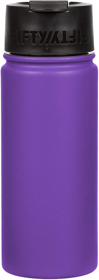 FIFTY/FIFTY Café Water Bottle - 12oz - Royal Purple Bottle-Flip Cap product image 4