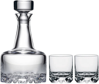 Orrefors Erik 3 Piece set (2 DOF & Decanter)
