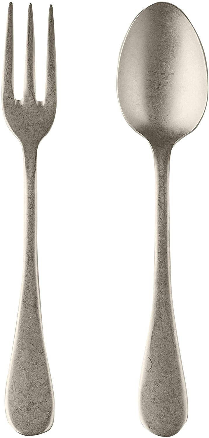 Serving Set (Fork and Spoon) VINTAGE CHAMPAGNE