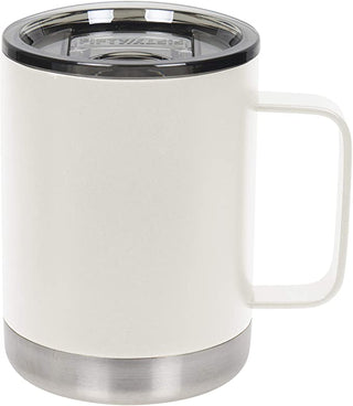 FIFTY/FIFTY 12oz Insulated Camp Mug with Slide Lid - White Camp Mug with Slide Lid