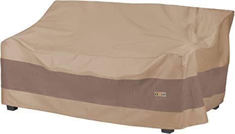 Duck Covers Elegant Water-Resistant 104 Inch Patio Sofa Cover