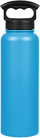 FIFTY/FIFTY 40oz Sport Double-Wall Vacuum-Insulated Bottle - Crater Blue