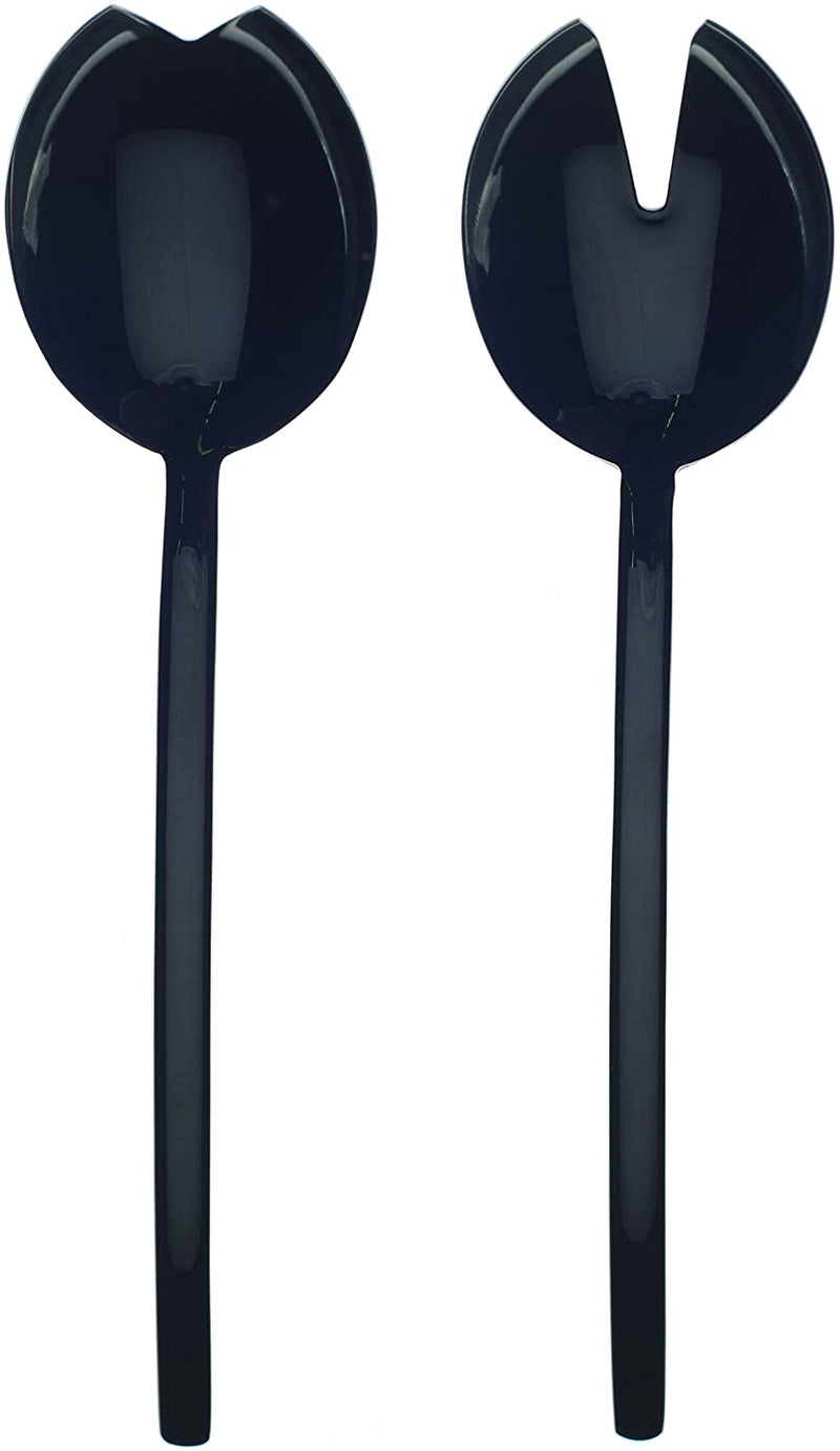 Salad Servers (Fork and Spoon) DUE ORO NERO