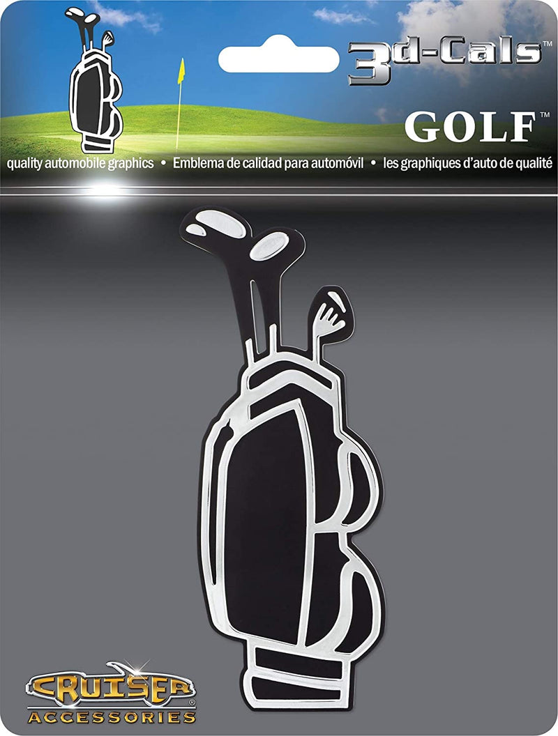 3d-Cals Golf, Chrome/Black
