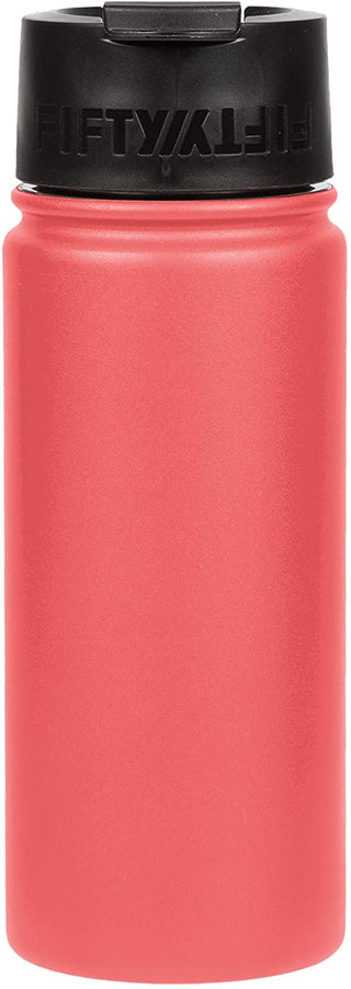 FIFTY/FIFTY Café Water Bottle - 12oz - Coral Bottle-Flip Cap product image 4