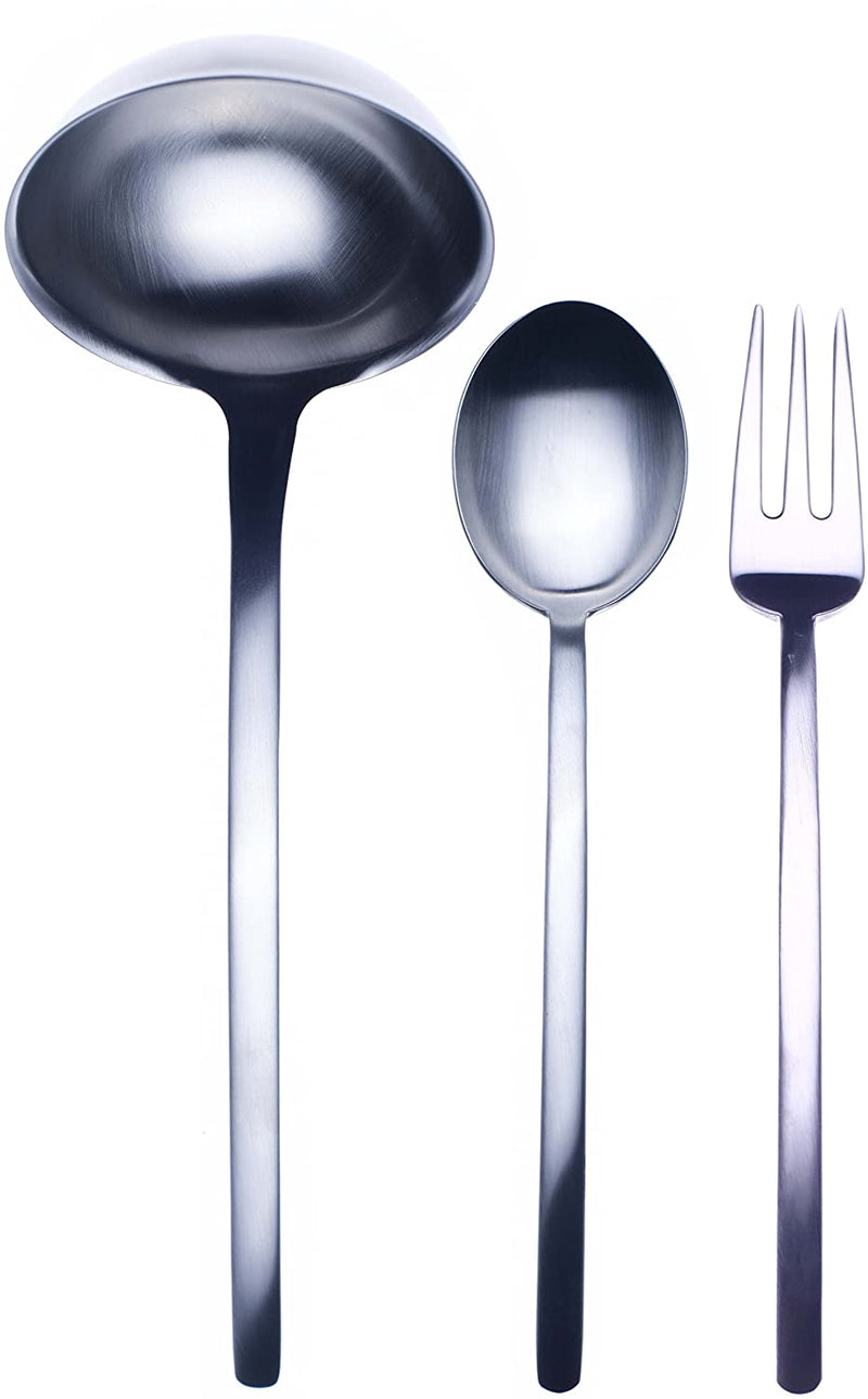3 Pcs Serving Set (Fork Spoon and Ladle) DUE ICE