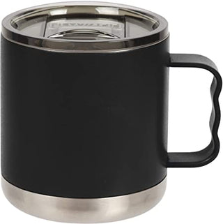 FIFTY/FIFTY 15oz Insulated Camp Mug with Slide Lid - Matte Black Camp Mug with Slide Lid