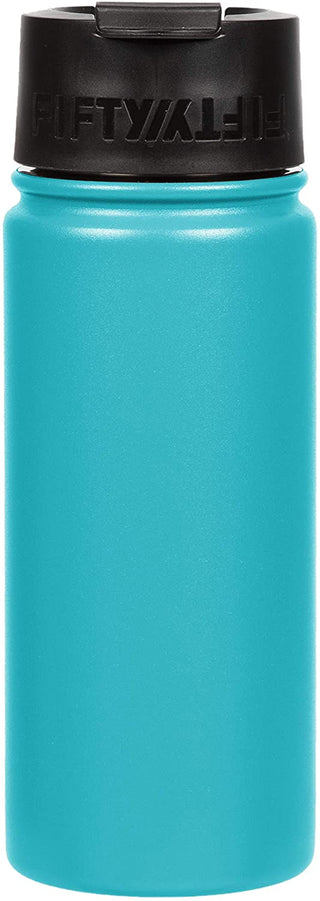 FIFTY/FIFTY Café Water Bottle - 12oz - Aqua Bottle-Flip Cap product image 4