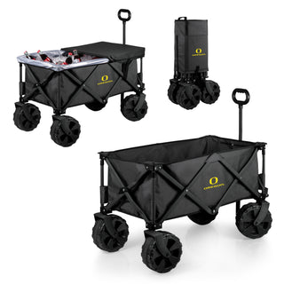 Oklahoma State Cowboys - Adventure Wagon Elite All-Terrain Portable Utility Wagon, (Dark Gray)