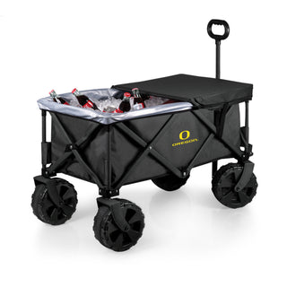 Oklahoma State Cowboys - Adventure Wagon Elite All-Terrain Portable Utility Wagon, (Dark Gray)