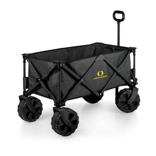 Oklahoma State Cowboys - Adventure Wagon Elite All-Terrain Portable Utility Wagon, (Dark Gray)