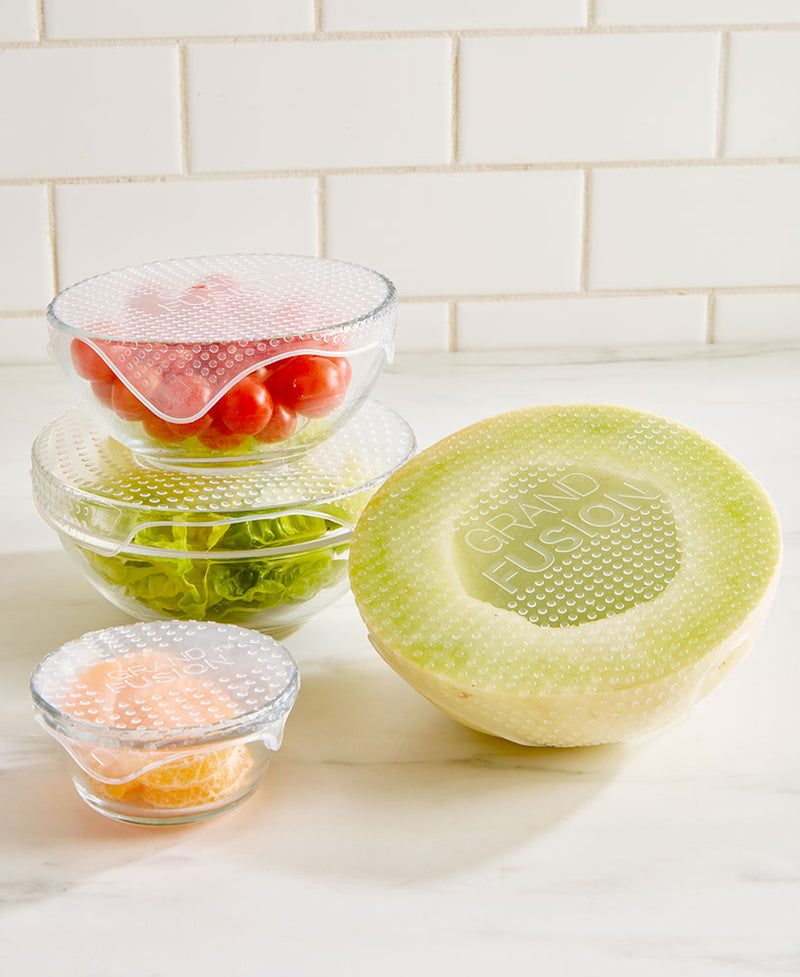 SILICONE FOOD WRAP 4 PACK