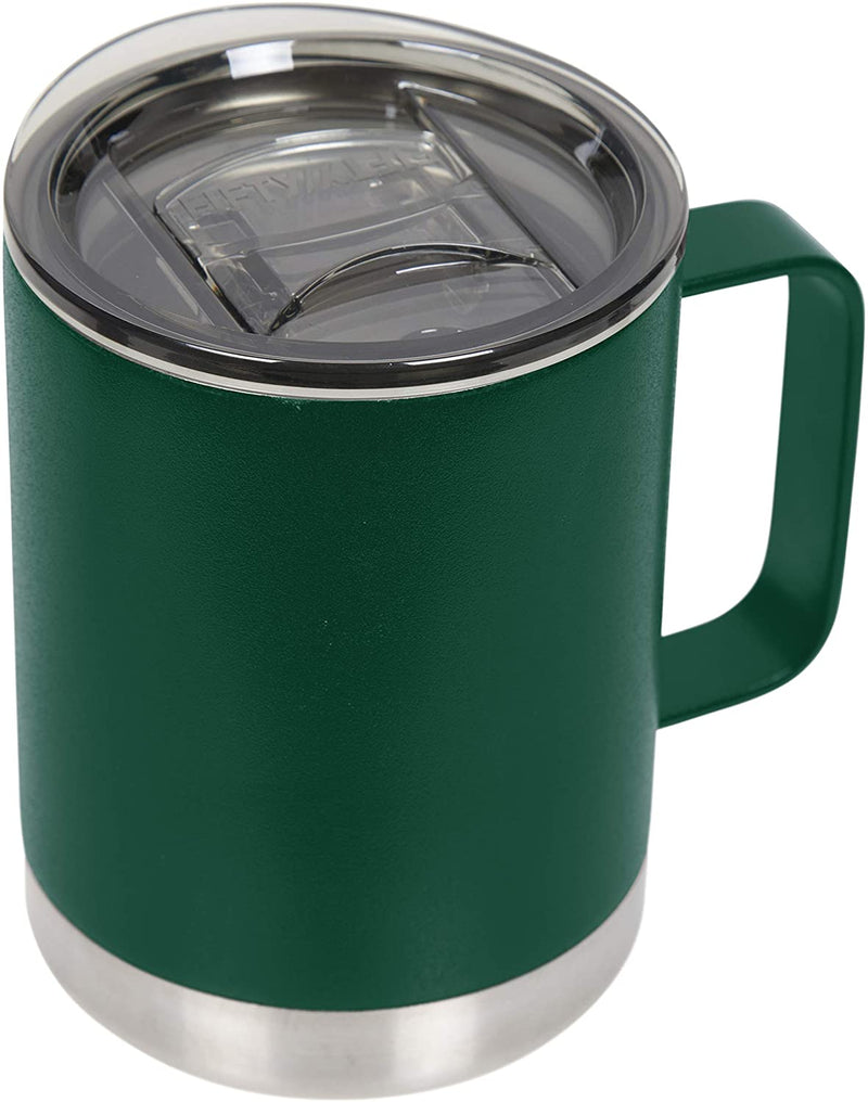 FIFTY/FIFTY 12oz - Forest Green Camp Mug with Slide Lid