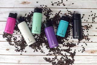 FIFTY/FIFTY Café Water Bottle - 12oz - Cool Mint Bottle-Flip Cap product image 5