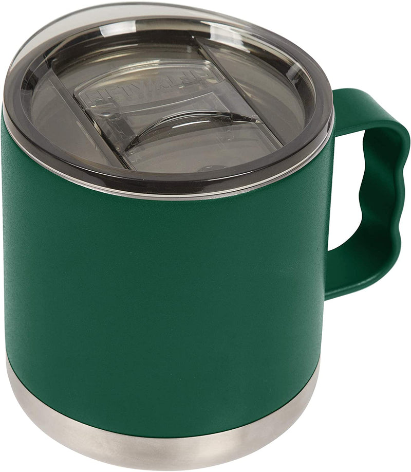FIFTY/FIFTY 15oz - Forest Green Camp Mug with Slide Lid