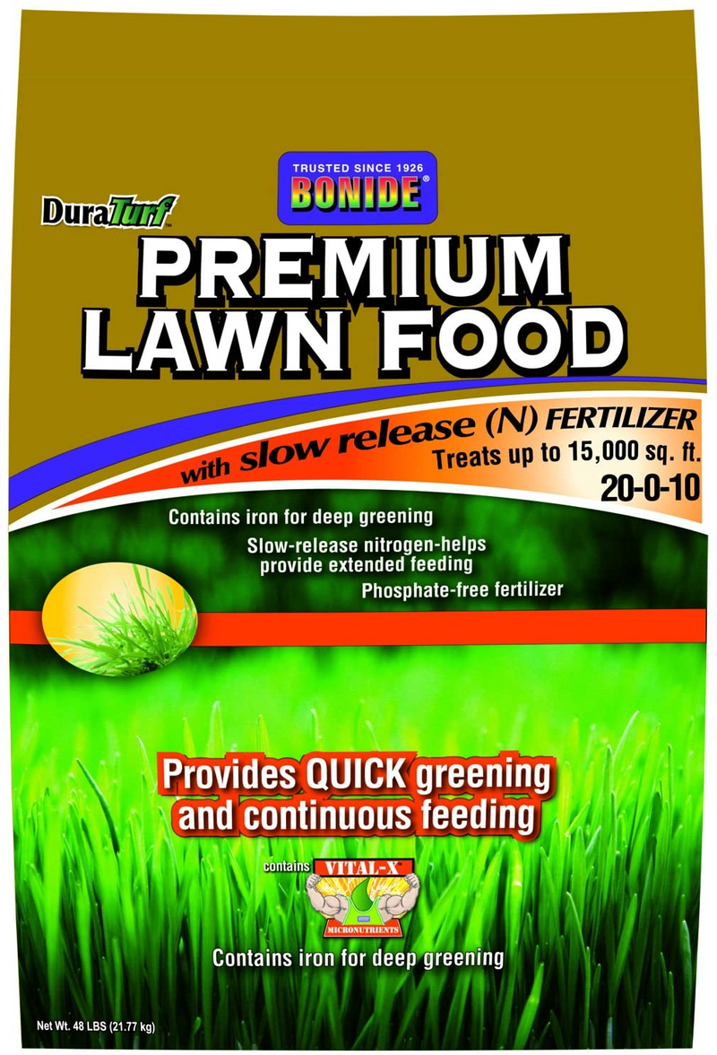 Arett B70-60464 Premium Lawn Food 20-00-10 - Treats up to 15,000 sq. ft