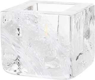 Kosta Boda Brick Votive, White