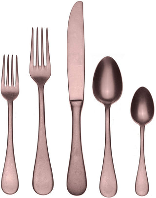 5 pcs Place Setting Vintage Bronzo