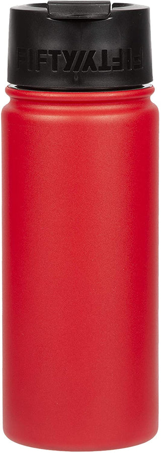 FIFTY/FIFTY Café Water Bottle - 12oz - Cherry Red Bottle-Flip Cap product image 4