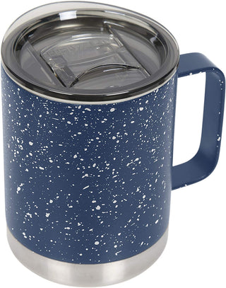 FIFTY/FIFTY 12oz Insulated Camp Mug with Slide Lid - Navy/White Speckled Camp Mug with Slide Lid product image 4