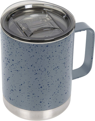 FIFTY/FIFTY 12oz Insulated Camp Mug with Slide Lid - Navy/White Speckled Camp Mug with Slide Lid product image 2