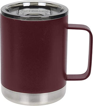 FIFTY/FIFTY 12oz Insulated Camp Mug with Slide Lid - Brick Red Camp Mug with Slide Lid