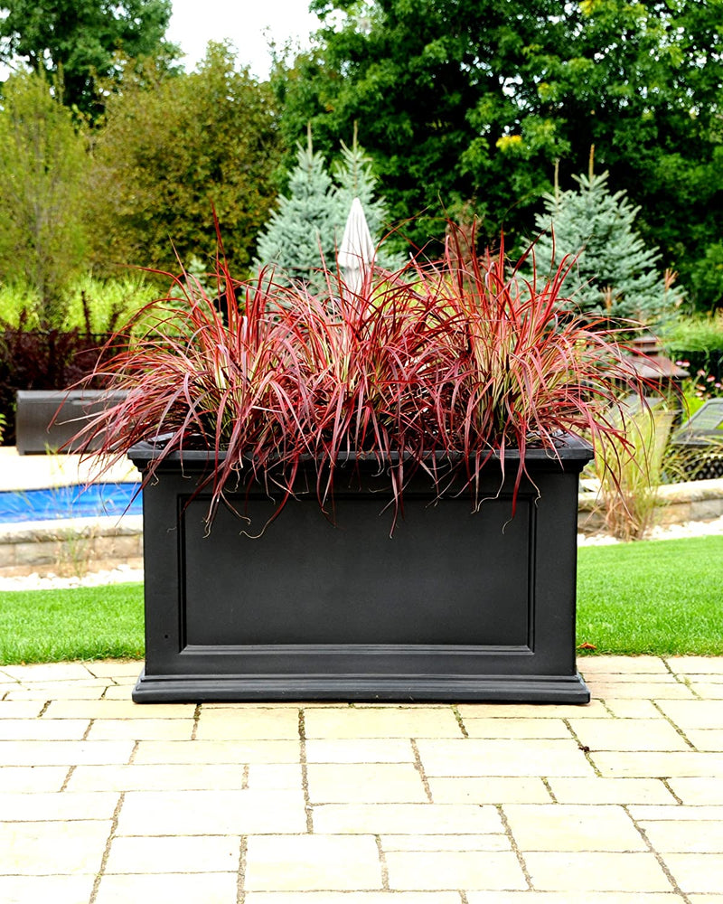 Rectangular Patio Planter Black