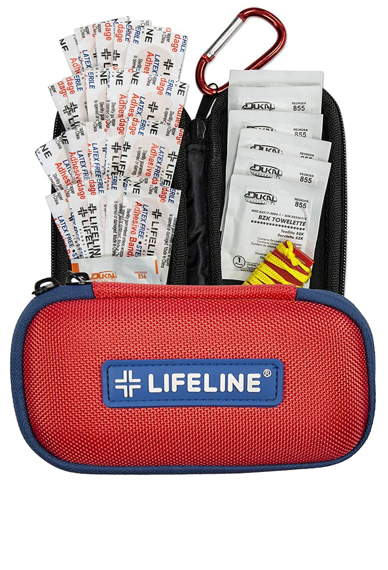 Lifeline 30 Piece First Aid Emergency Kit - Small and Compact Size