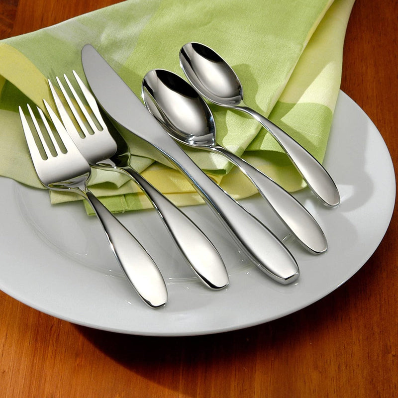 Stafford Mirror 65 Piece Fine Flatware Set, Service for 12