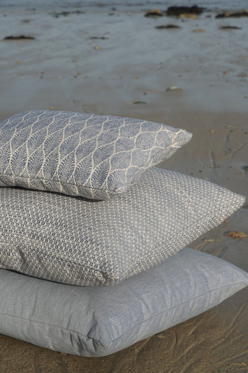 Coastal Breeze 14x20 Indigo Outdoor Pillow