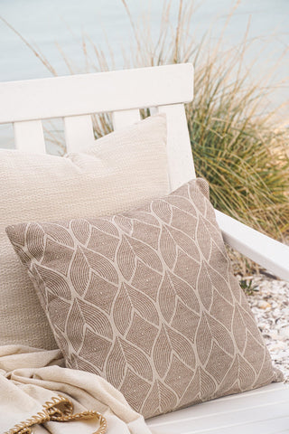 Cool Tropics 24x24 Mocha Outdoor Pillow