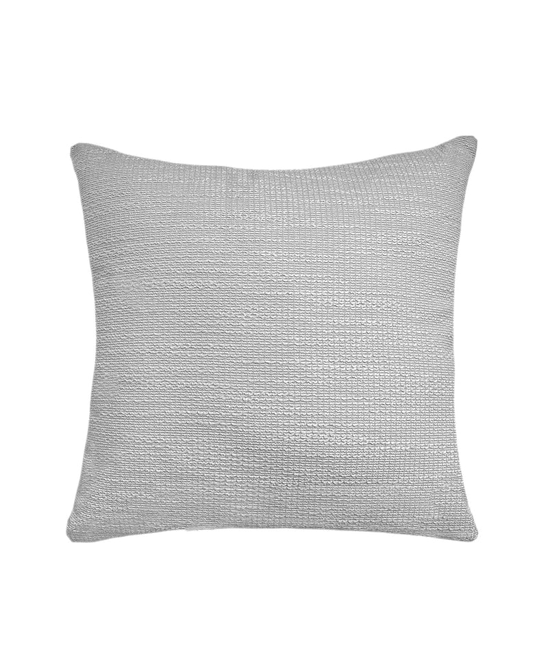 Natural Waves 20x20 Grey Outdoor Pillow