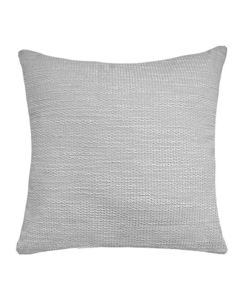 Natural Waves 24x24 Grey Outdoor Pillow