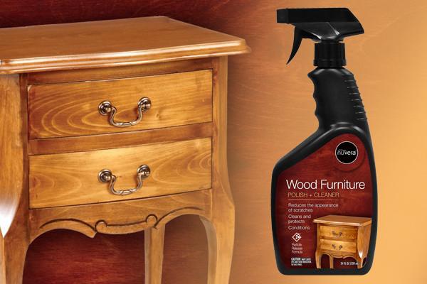 Nuvera Wood Furniture Polish + Cleaner, 3 pack