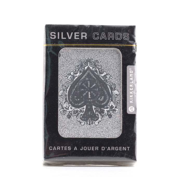 Playing Cards Silver