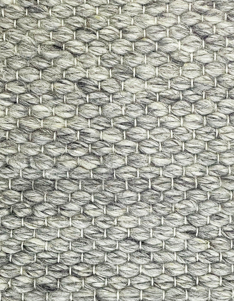 Handwoven Clean Grey Pillow 14X20