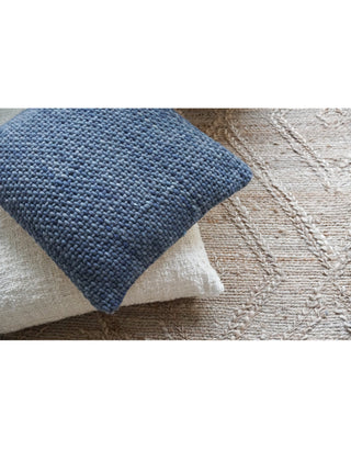 Handwoven Luxe Indigo Pillow 20X20
