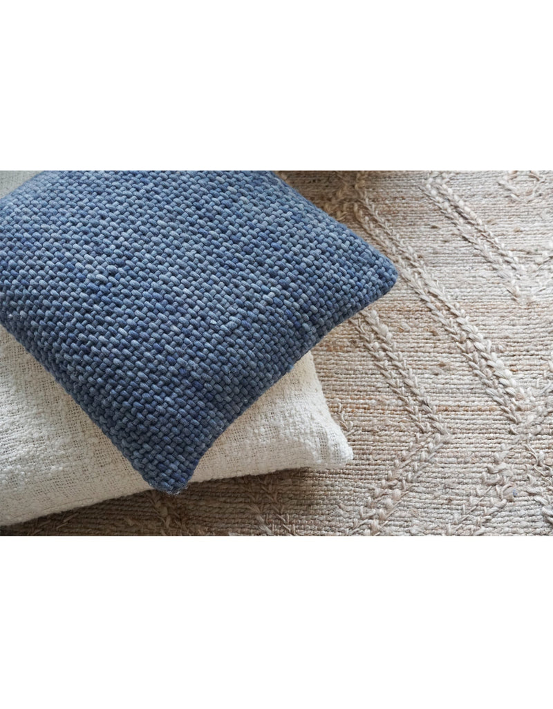 Handwoven Luxe Indigo Pillow 20X20