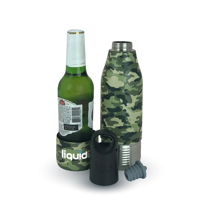 ICY BEV KOOLER STAINLESS STEEL BOTTLE INSULATOR home-place-store.myshopify.com [HomePlace] [Home Place] [HomePlace Store]